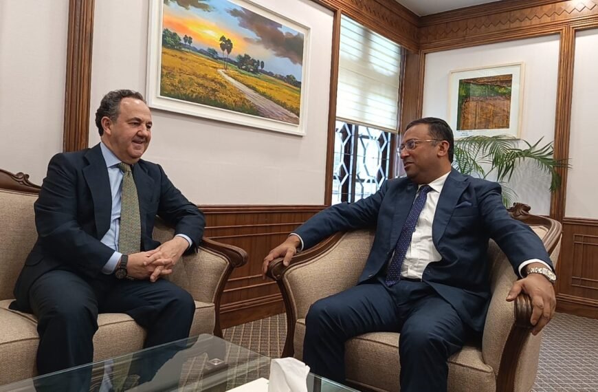 Spanish Ambassador pays courtesy call&hellip;