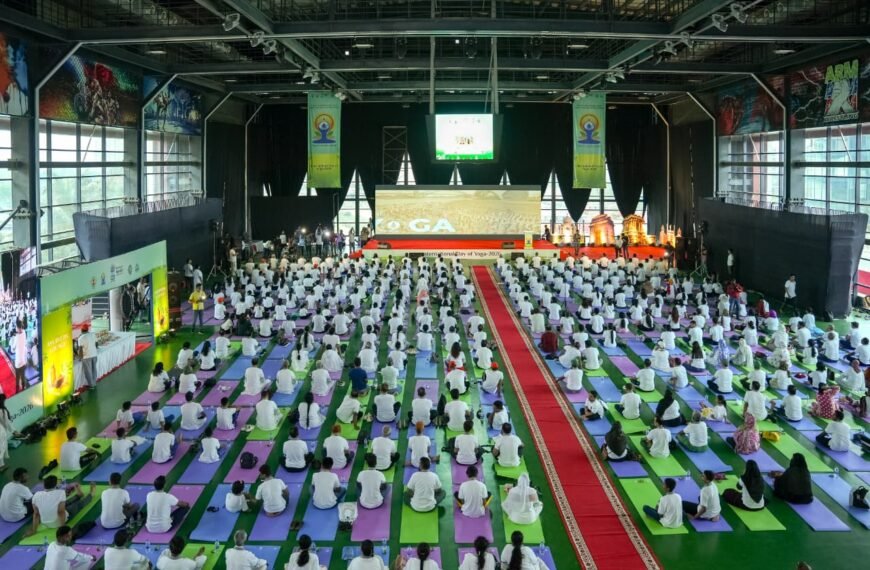 International Yoga Day 2026 celebrated in Dhaka by Indian High Commission