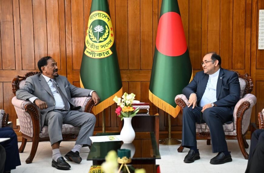 Iranian Ambassador pays courtesy call on Speaker