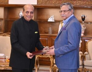 New Indian High Commissioner Dinesh Trivedi presents credentials&hellip;