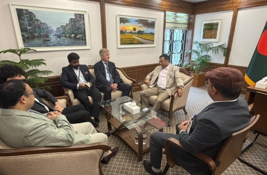 International Climate Delegation Pays Courtesy&hellip;
