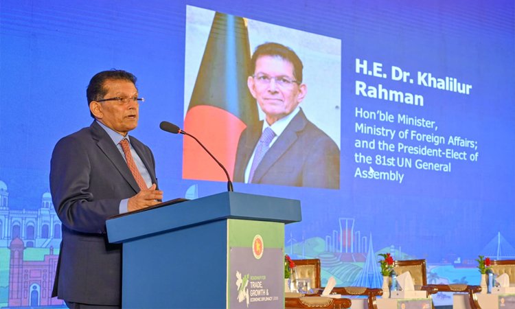 Foreign Minister Dr. Khalilur Rahman calls for increased global engagement in trade and investment