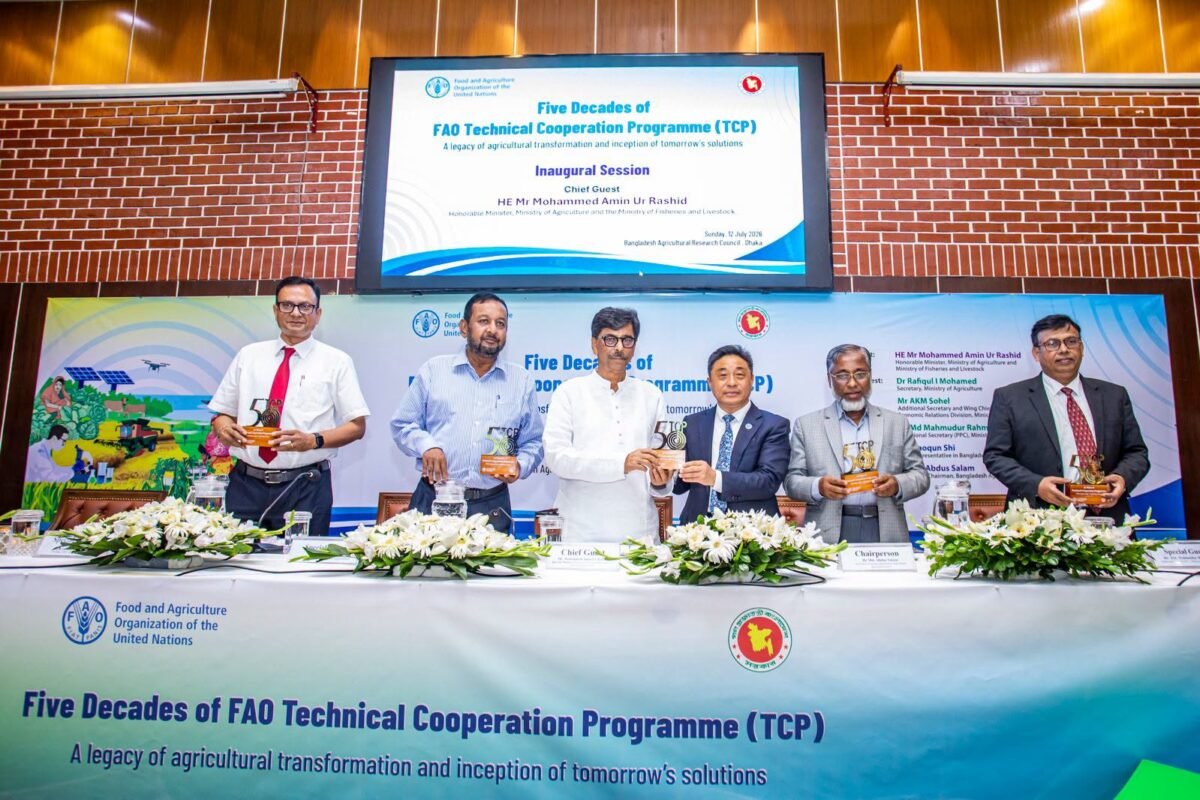 Five new projects launched in Bangladesh’s agriculture sector…