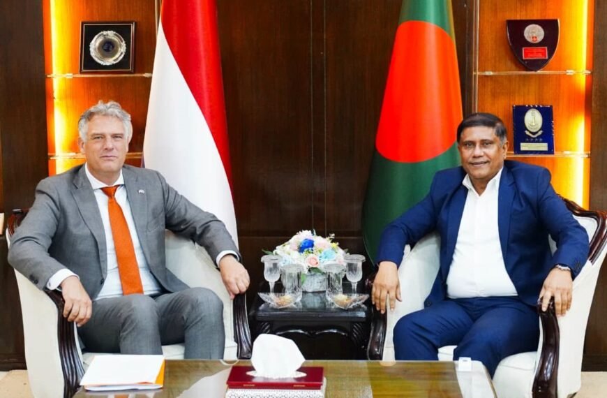 Dutch Ambassador meets Defense Advisor to strengthen Bangladesh-Netherlands cooperation