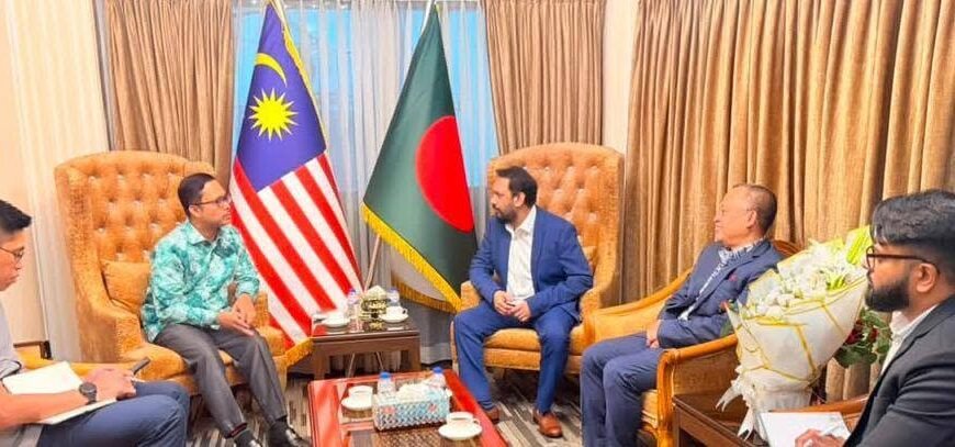 Malaysian High Commissioner welcomes new leadership of EDOTCO Bangladesh