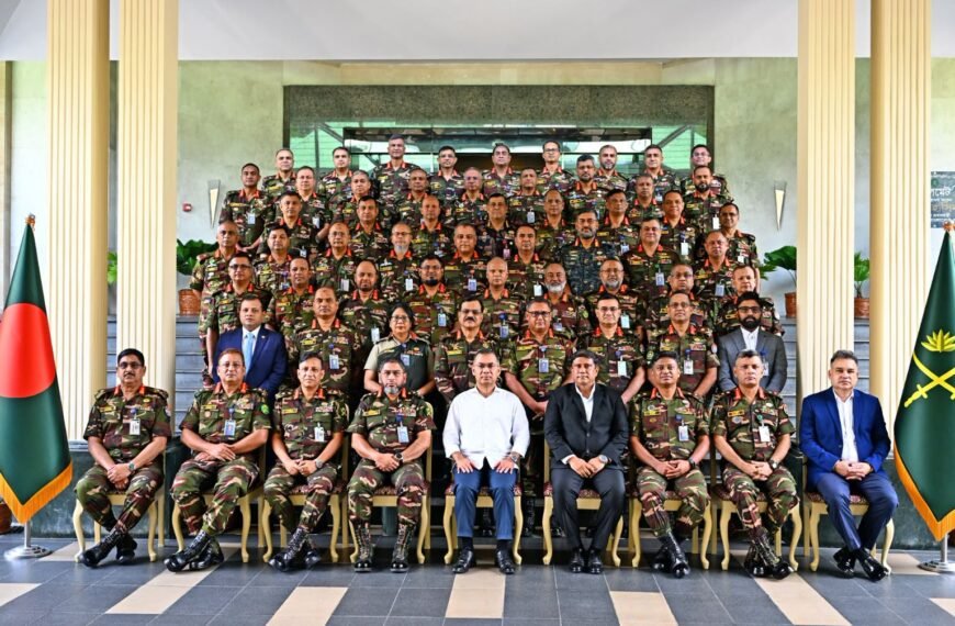 Prime Minister Tarique Rahman inaugurated the Army Chief Election Board-2026