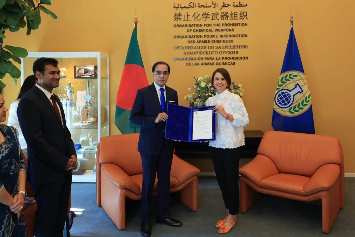 Bangladesh Ambassador presents credentials as Bangladesh’s Permanent Representative&hellip;