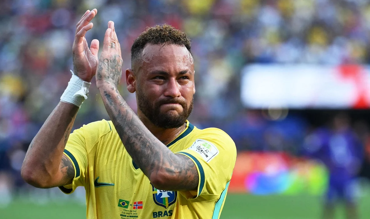 Neymar retires from international football in tears