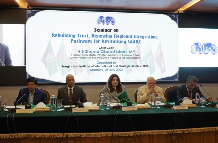 State Minister for Foreign Affairs Shama Obaid Islam calls for strengthening regional dialogue to revive SAARC