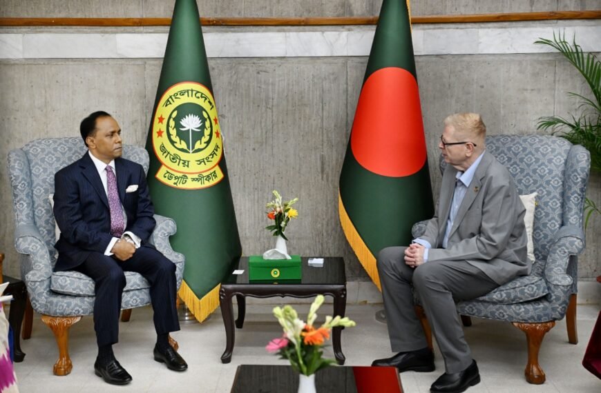 UNOPS delegation meets Acting Speaker: Accepts invitation to attend National Event on SDG Localization as Chief Guest