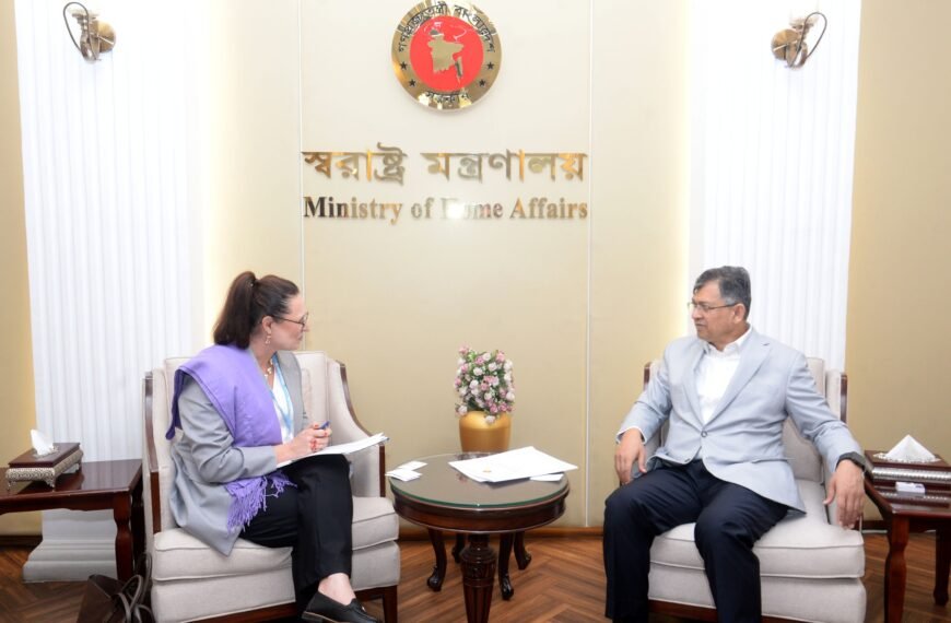 Newly appointed Chief of Mission of the International Organization for Migration (IOM) pays courtesy call on Home Minister