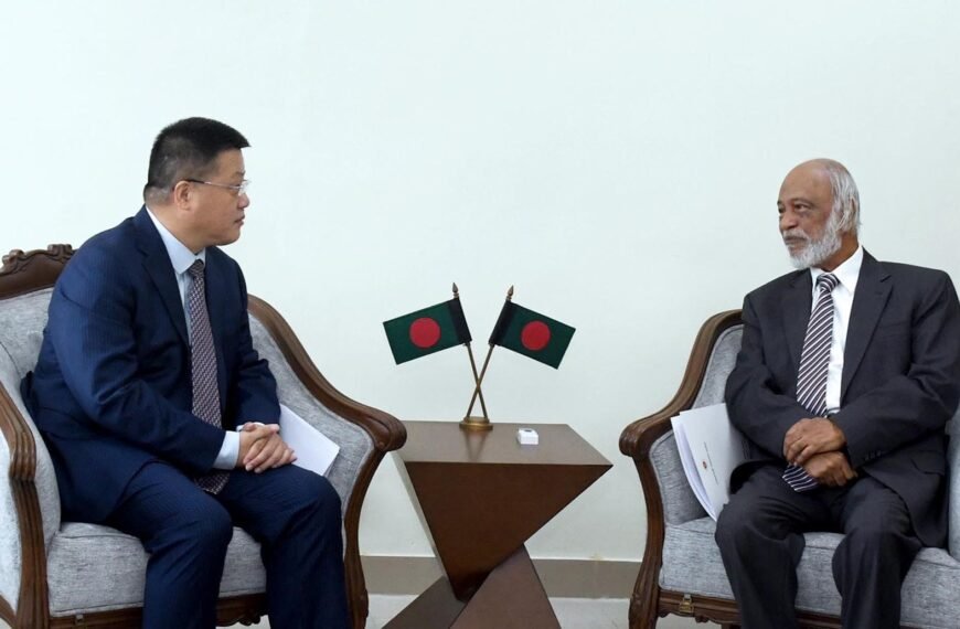 China’s cooperation in various sectors to increase further: Local Government Minister Dr. Abdul Moin Khan