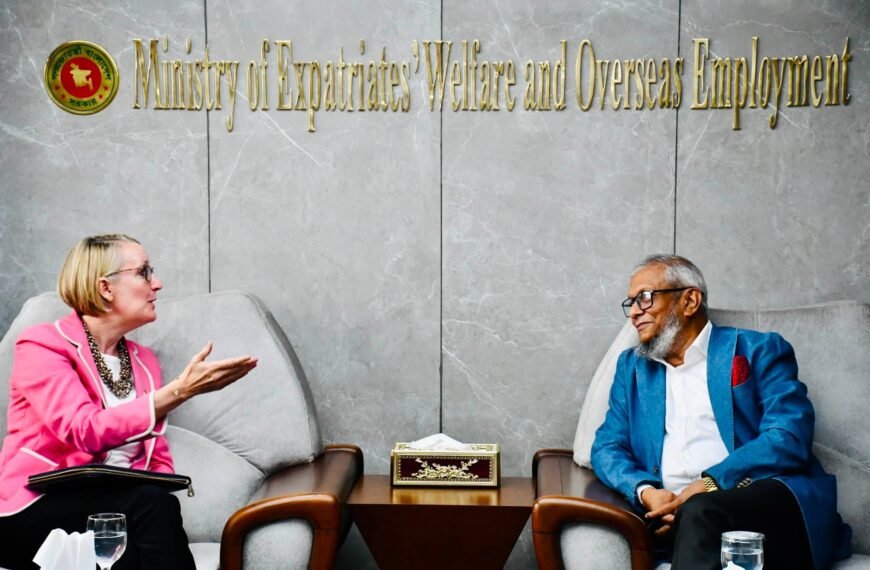 Bangladesh to work with UK to create skilled manpower and prevent irregular migration
