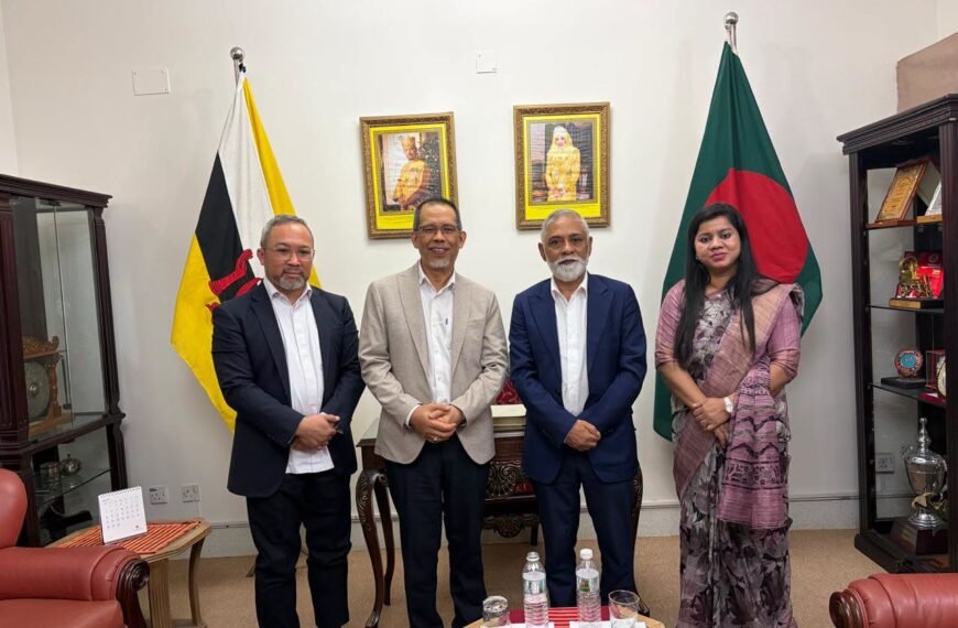BOESL Managing Director meets Brunei High Commissioner to increase manpower export to Brunei