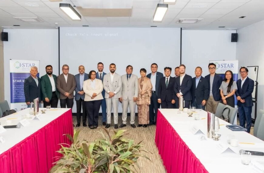 Shah Rayed Chowdhury represented BGMEA at STAR Network board meeting in Cambodia