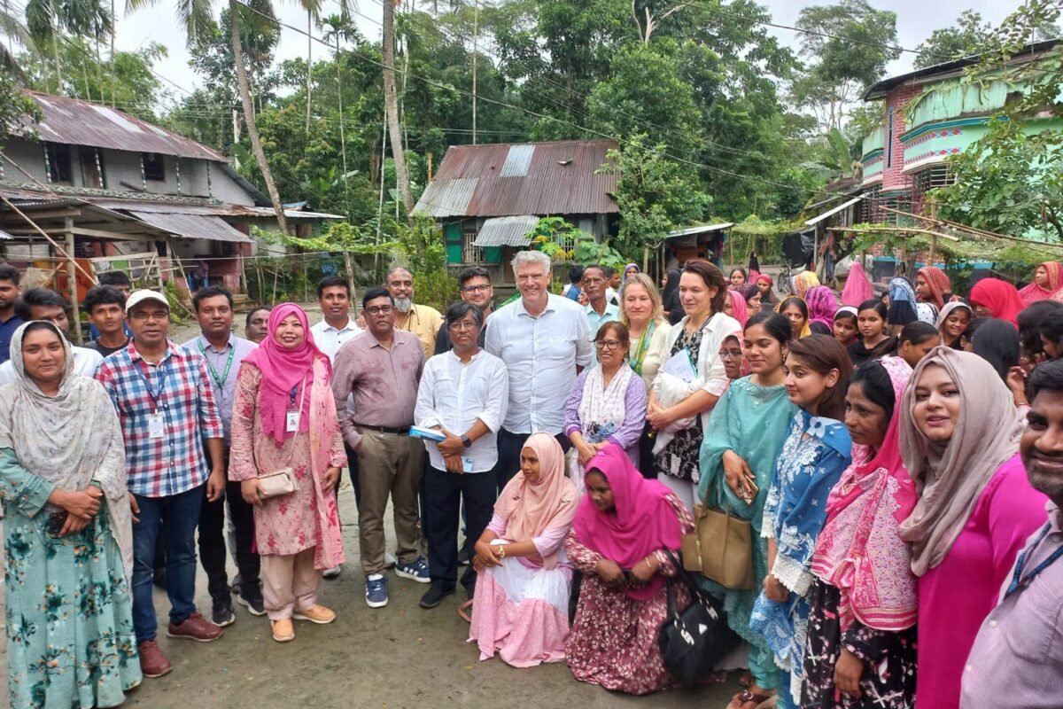 Dutch Ambassador to Bangladesh visits smart water supply&hellip;