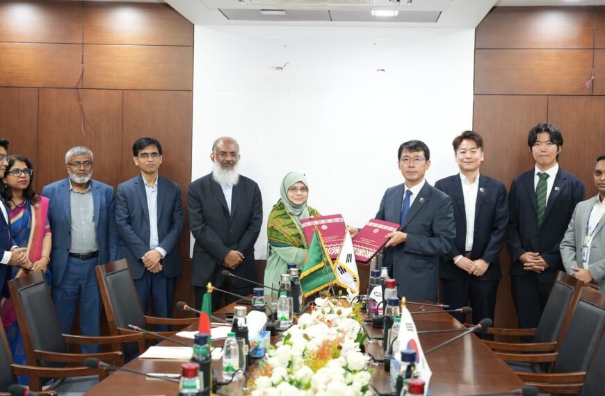 Bangladesh-South Korea sign agreement on $13 million AI-Hub project