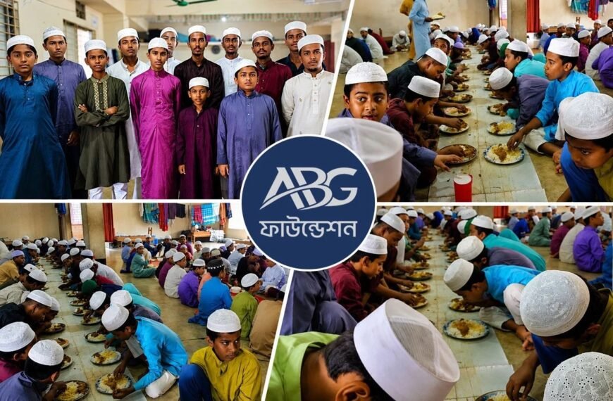 ABG Foundation regularly provides food to bring smiles to the faces of helpless children