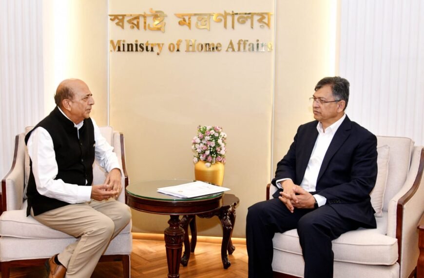Indian High Commissioner meets Home Minister