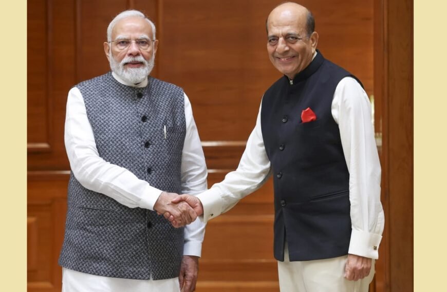 Indian High Commissioner to Bangladesh meets Indian Prime Minister Narendra Modi