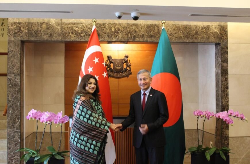 Bangladesh and Singapore discuss cooperation on skilled manpower, training and youth development