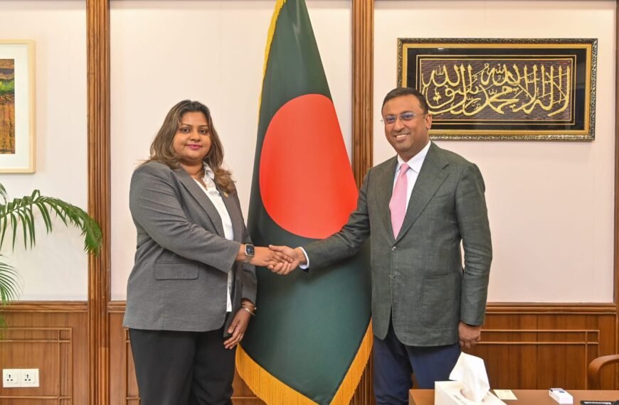 Maldives High Commissioner pays courtesy call on Prime Minister’s Foreign Affairs Advisor