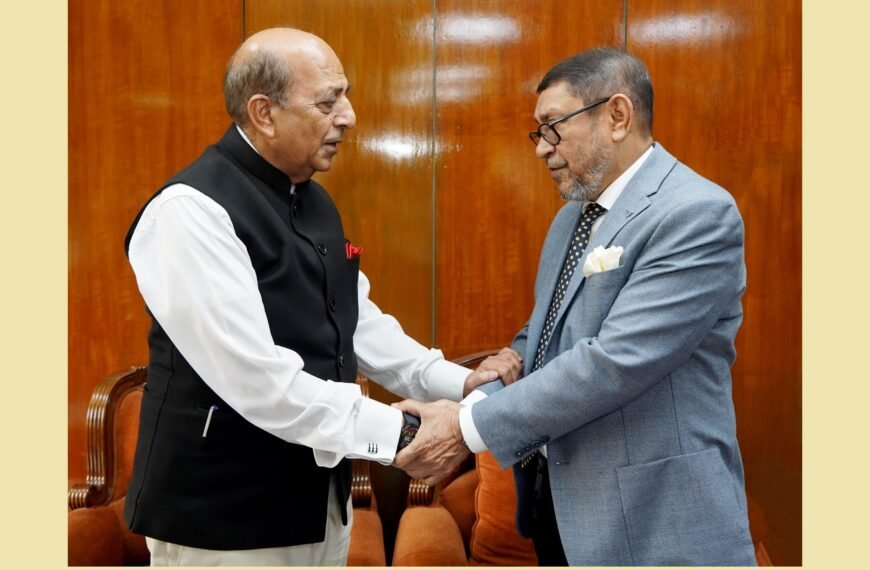 Indian High Commissioner Dinesh Trivedi pays courtesy call on Health Minister