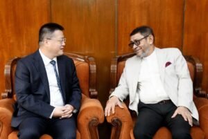 Chinese Ambassador Pays Courtesy Call on Health Minister