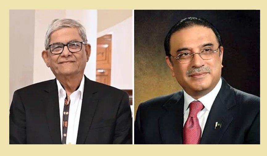 Pakistan President Zardari congratulates Mirza Fakhrul on assuming&hellip;