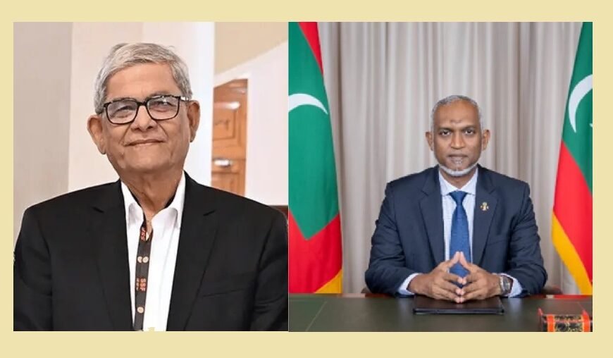 Maldives President congratulates Mirza Fakhrul on assuming office as Bangladesh President