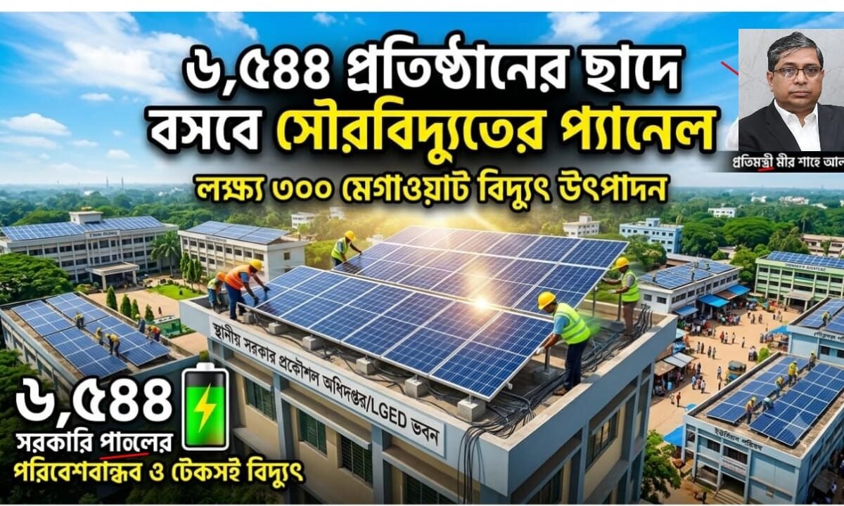 Solar Panels to be Installed in 6,544 Government&hellip;