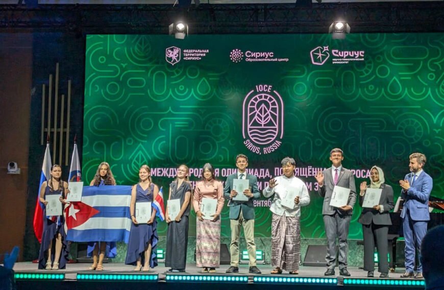 Historic Success for Bangladesh at International Olympiad on Climate Change 2026 in Russia