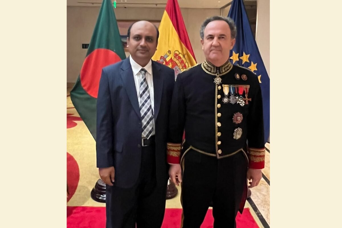 Business In Bangladesh Editor Mohammad Shajibul-Al-Rajib Congratulates Spanish…