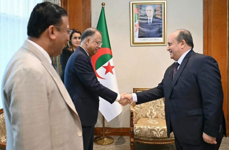 Bangladesh and Algeria Agree to Advance Bilateral Relations for Mutual Benefit