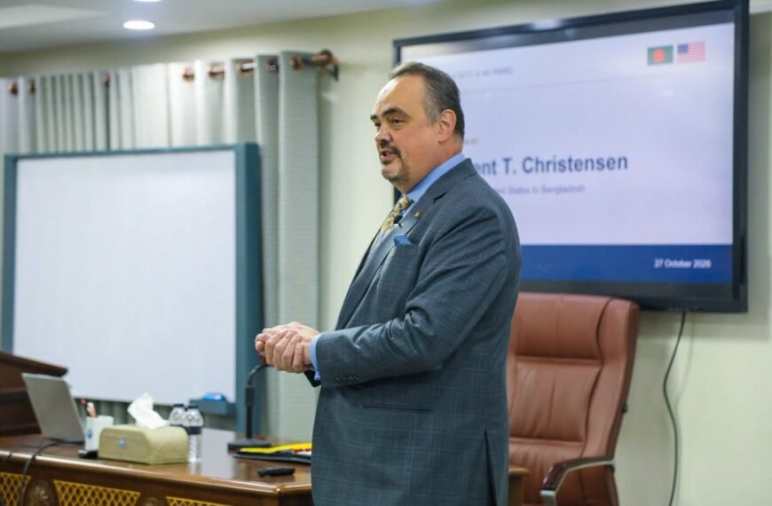 US Ambassador Emphasizes Diplomacy, the&hellip;